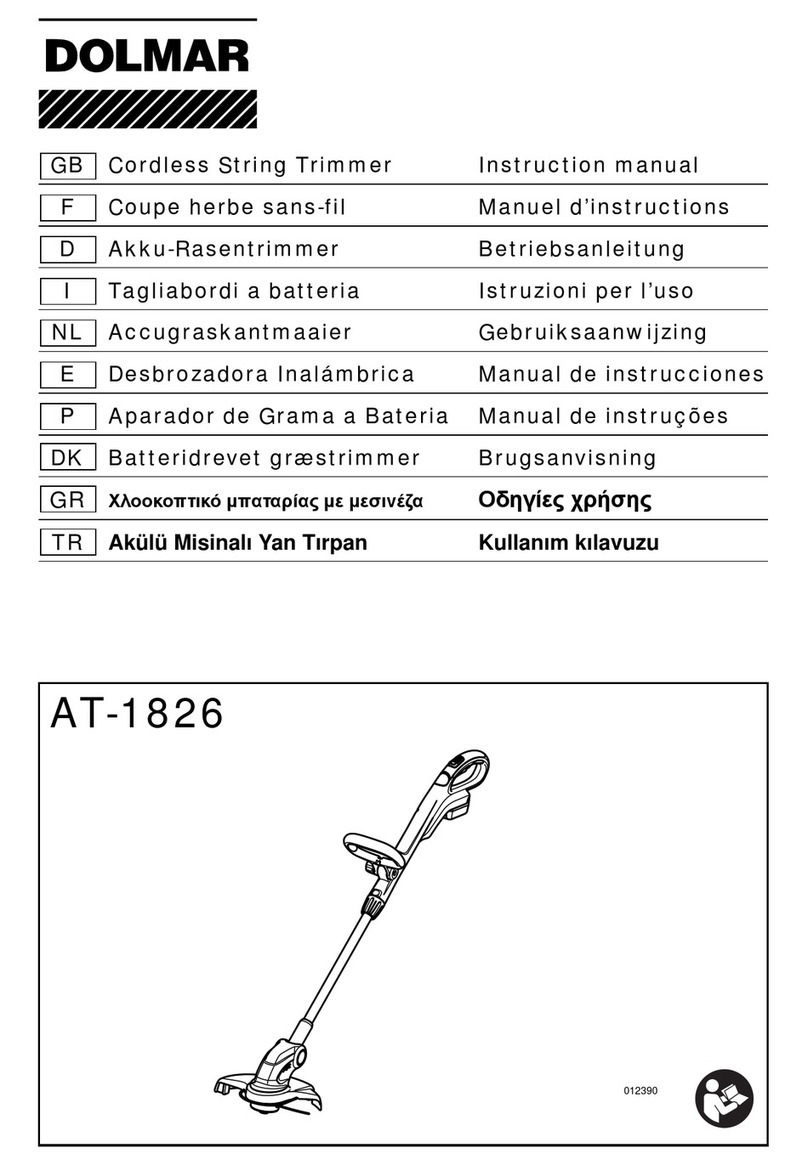 Dolmar AT-1826 instruction manual
