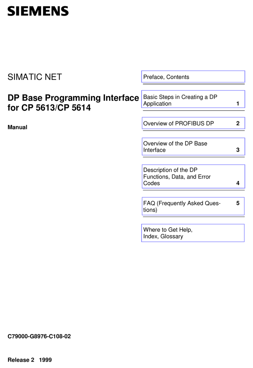 Siemens SIMATIC NET CP 5613 manual