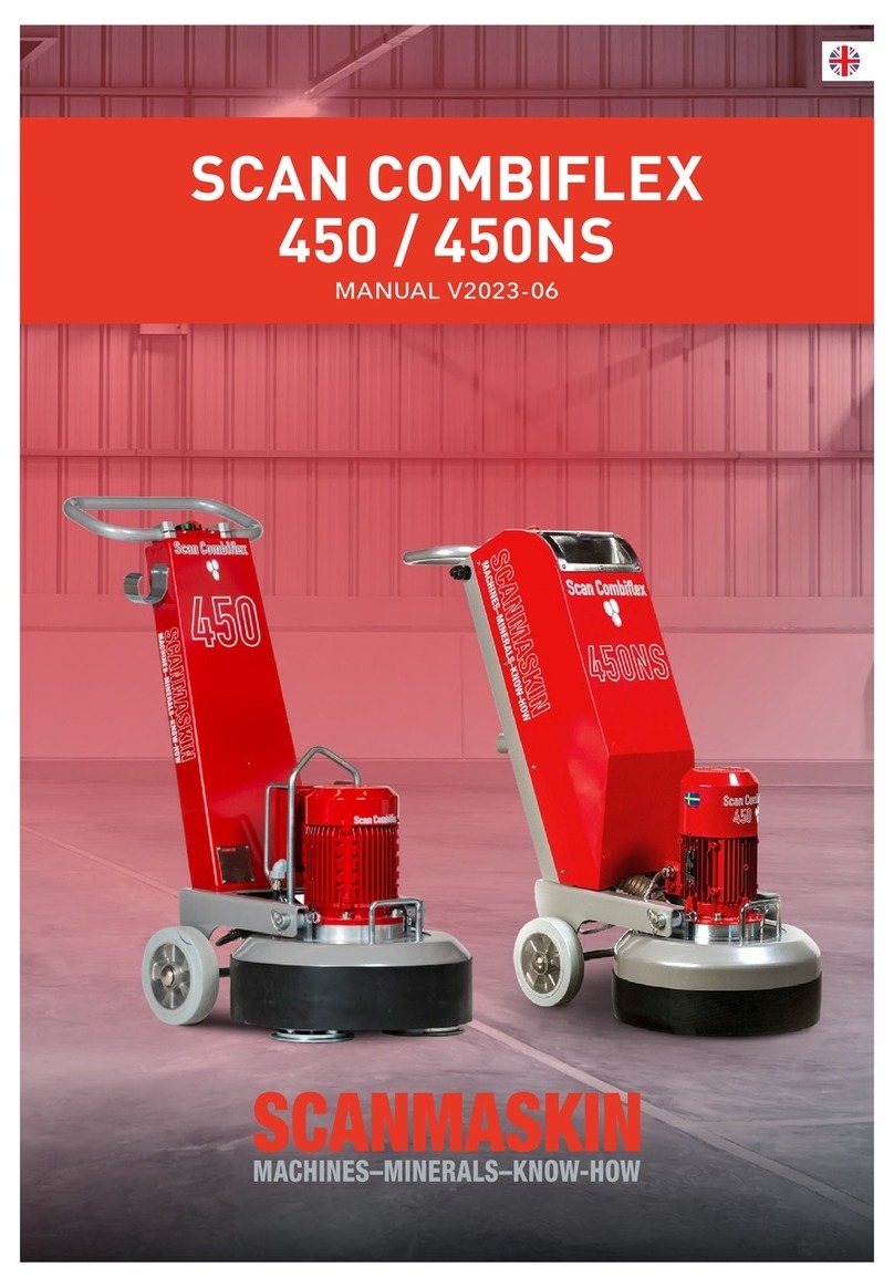 SCANMASKIN Scan Combiflex 450 manual