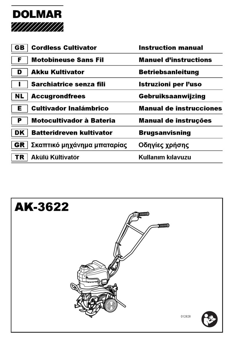 Dolmar AK-3622 instruction manual