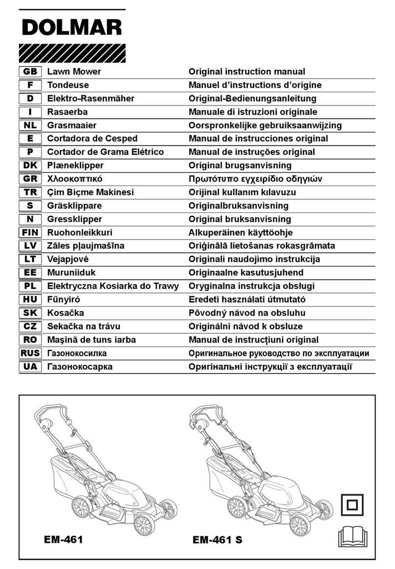 Dolmar EM-461 Original instruction manual