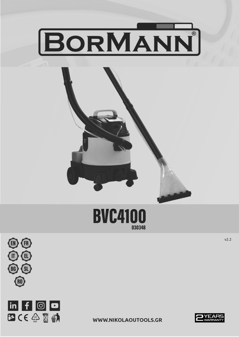 BorMann BVC4100 instruction manual