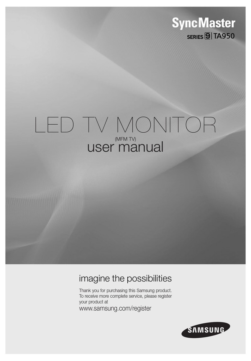 Samsung SyncMaster 9 Series User manual