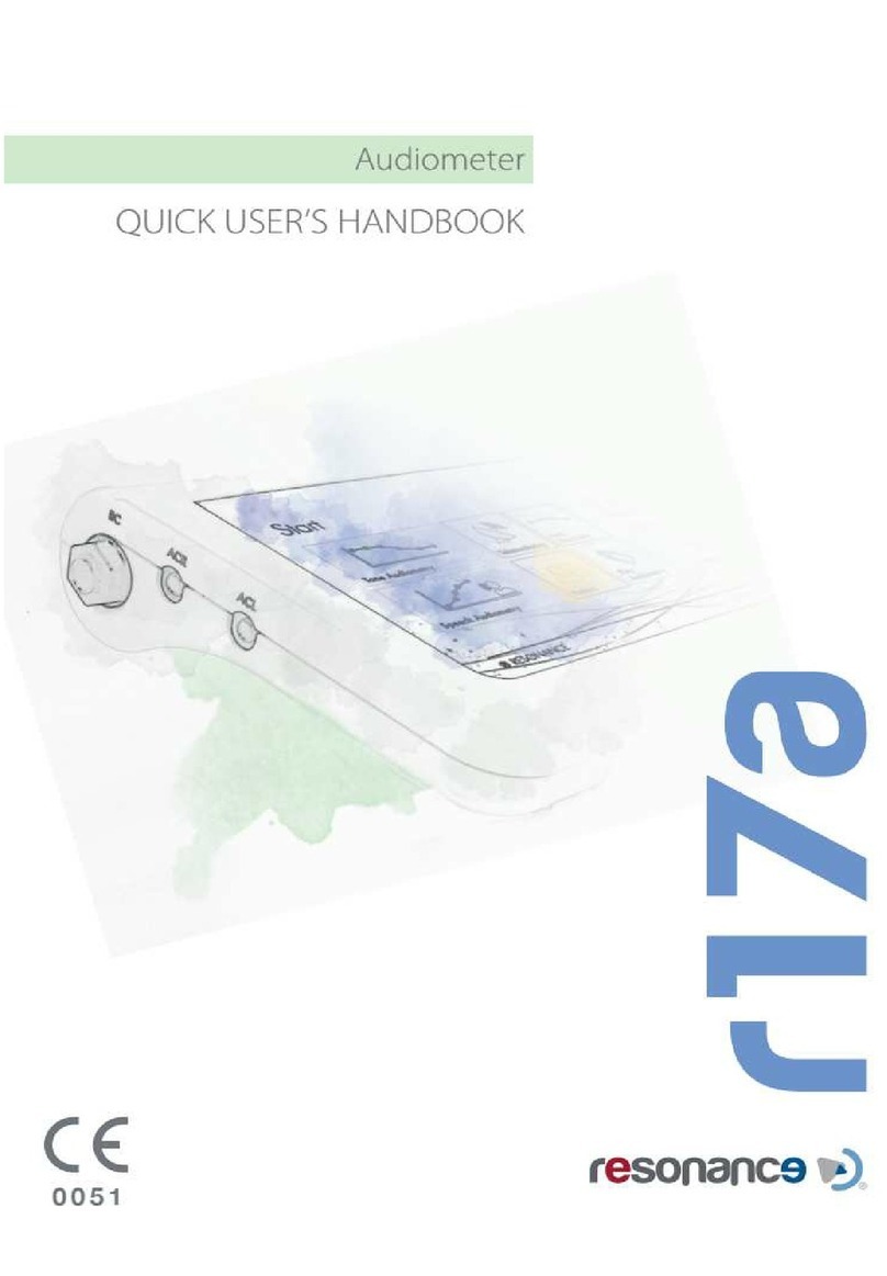Resonance r17a Owner's manual