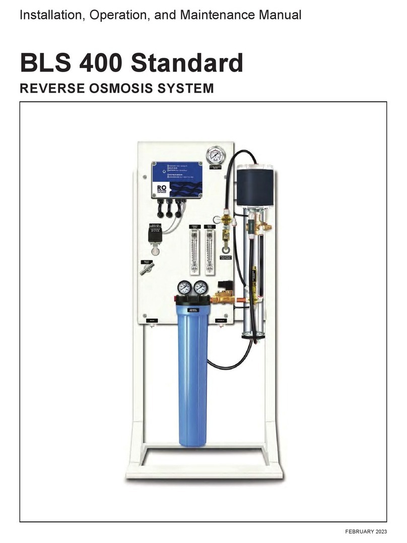 SWT BLS 400 Series Installation, operation and maintenance manual