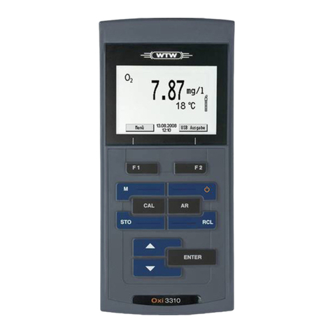 Xylem WTW Oxi 3310 quick start guide