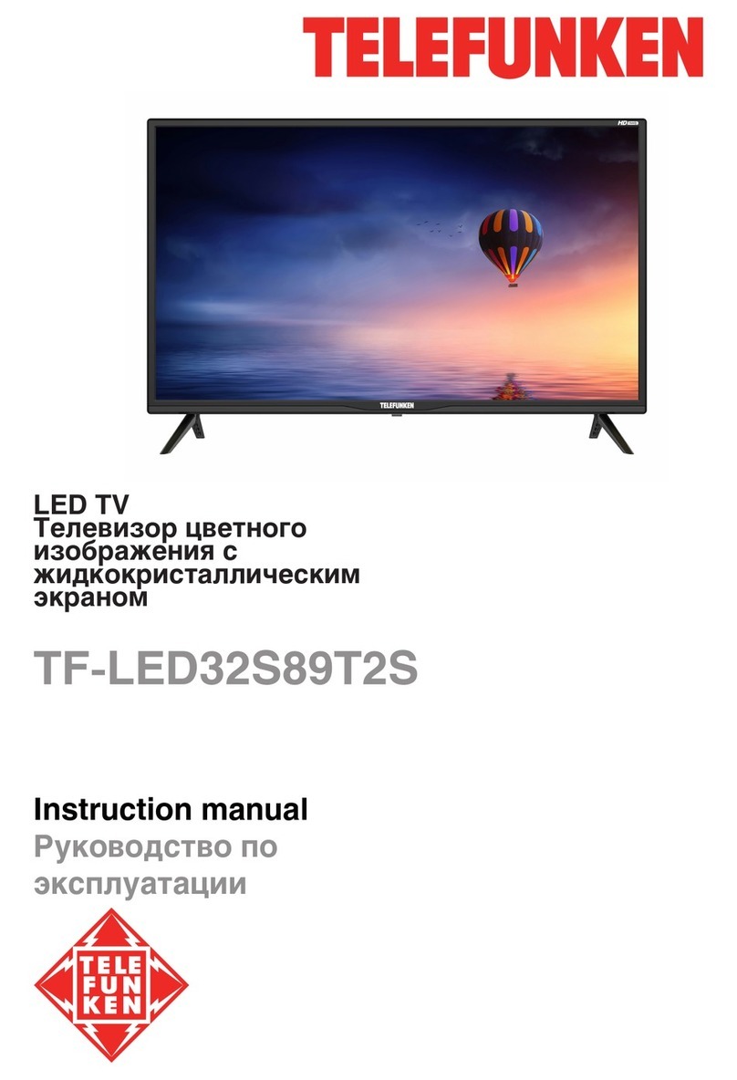 Telefunken TF-LED32S89T2S User manual
