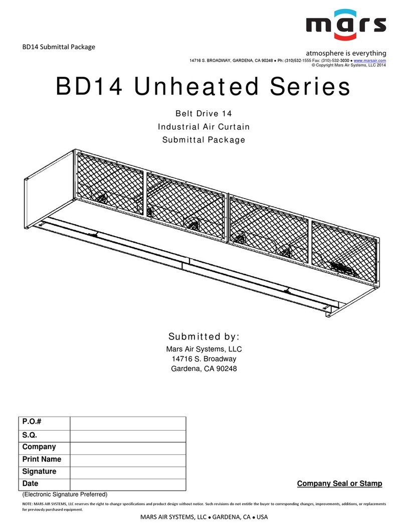 Mars BD14 Series User manual