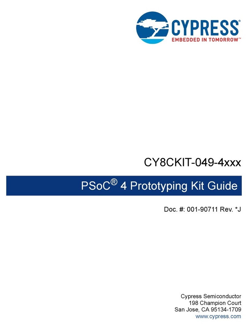 Cypress CY8CKIT-049-4 Series User manual