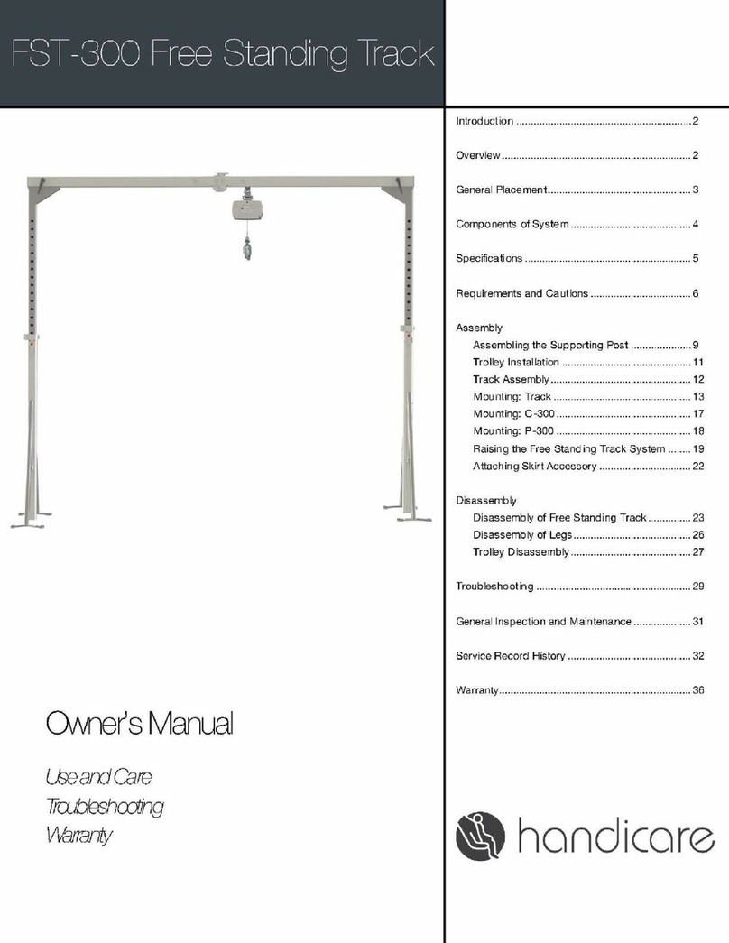 Handicare FST-300 owner's manual