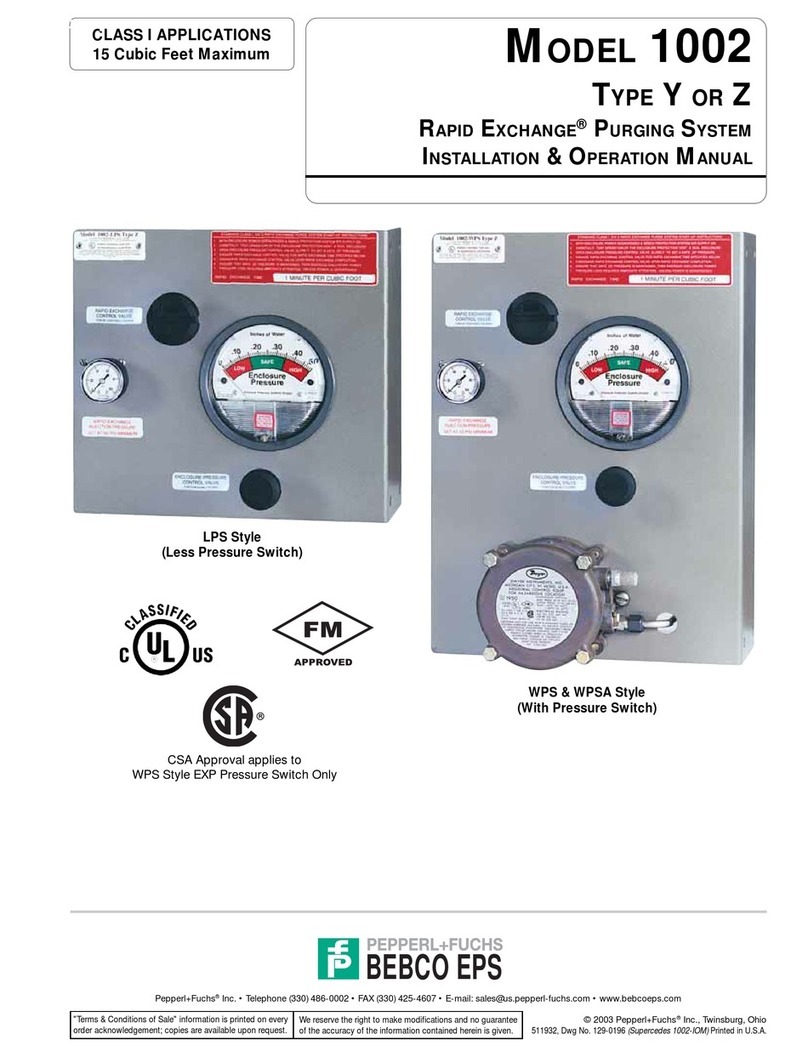 Pepperl+Fuchs BEBCO EPS 1002 User manual