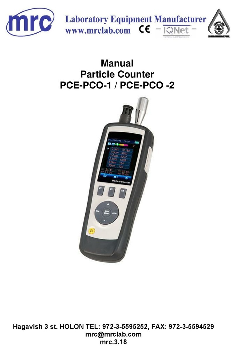 MRC PCE-PCO-1 User manual