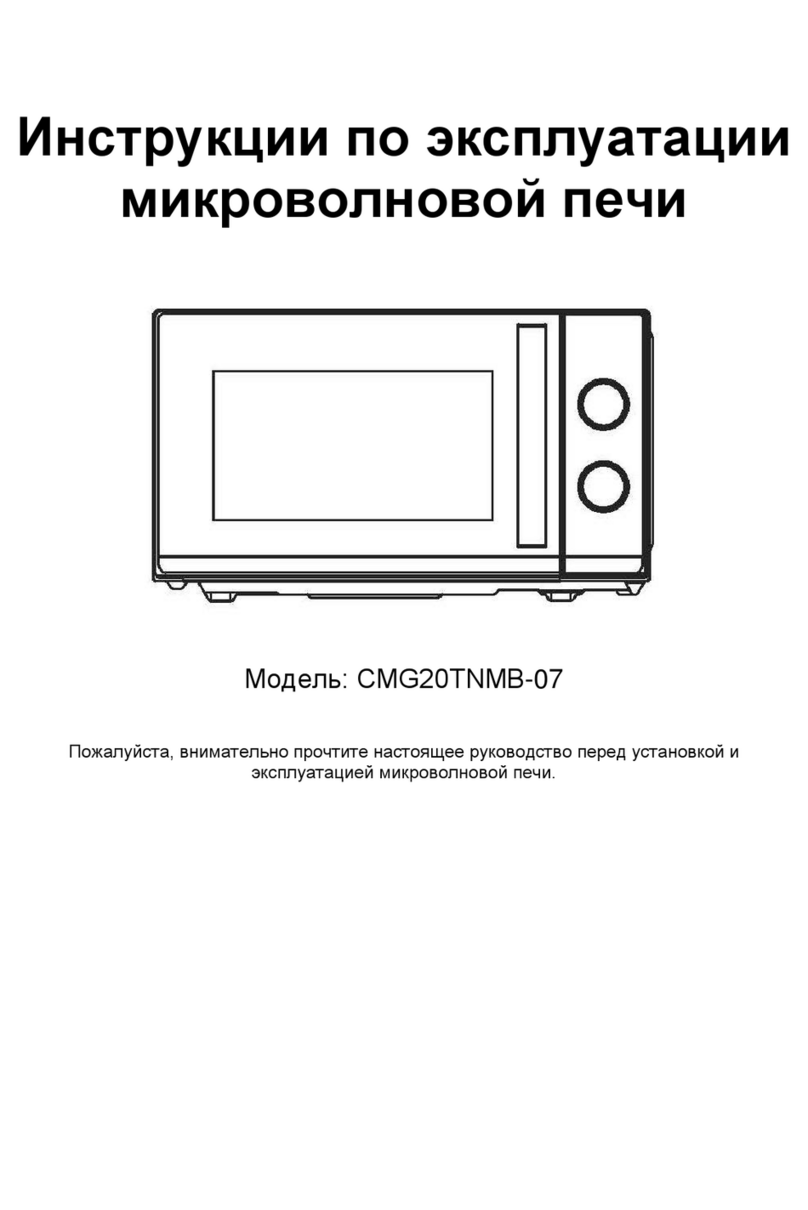 Candy Timeless CMG20TNMB-07 User manual
