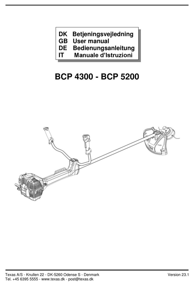 Texas A/S BCP 4300 user manual