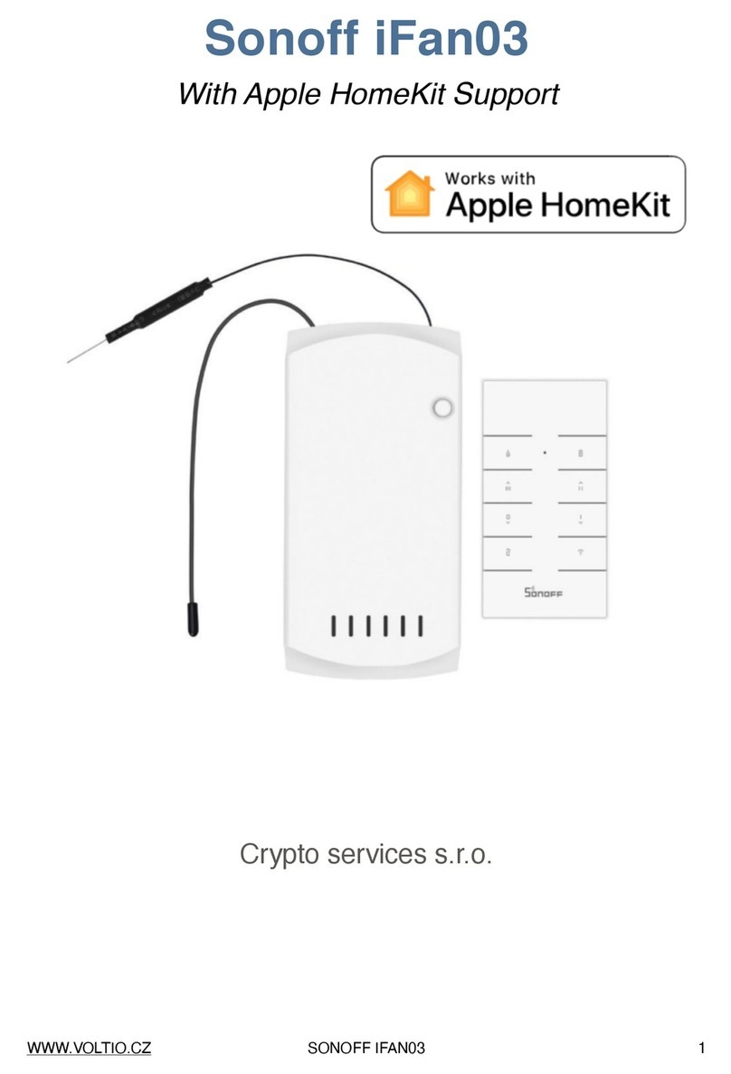 Sonoff DIY  iFan03 User manual
