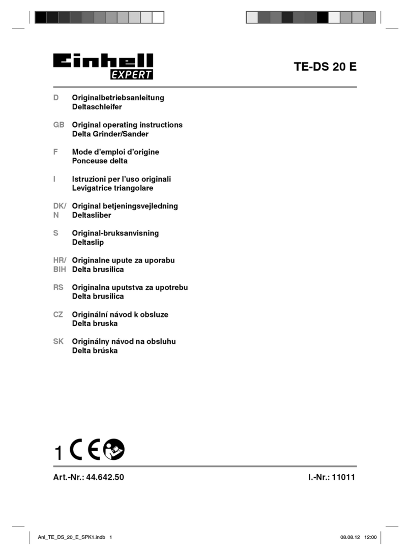 EINHELL Expert TE-DS 20 E Original operating instructions