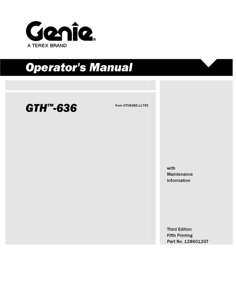 Terex Genie GTH-636 Operator's manual