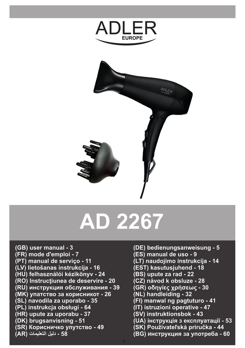 Adler Europe AD 2267 user manual
