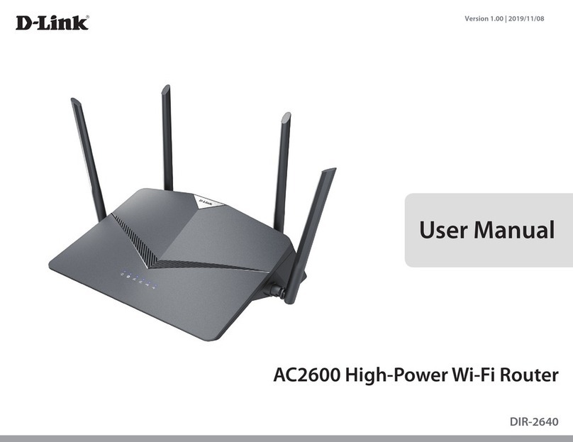 D-Link DIR-2640 User manual D-Link DIR-2640 User manual