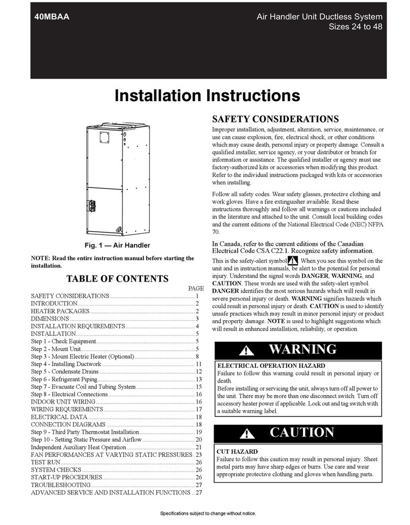 Midea 40MBAA User manual