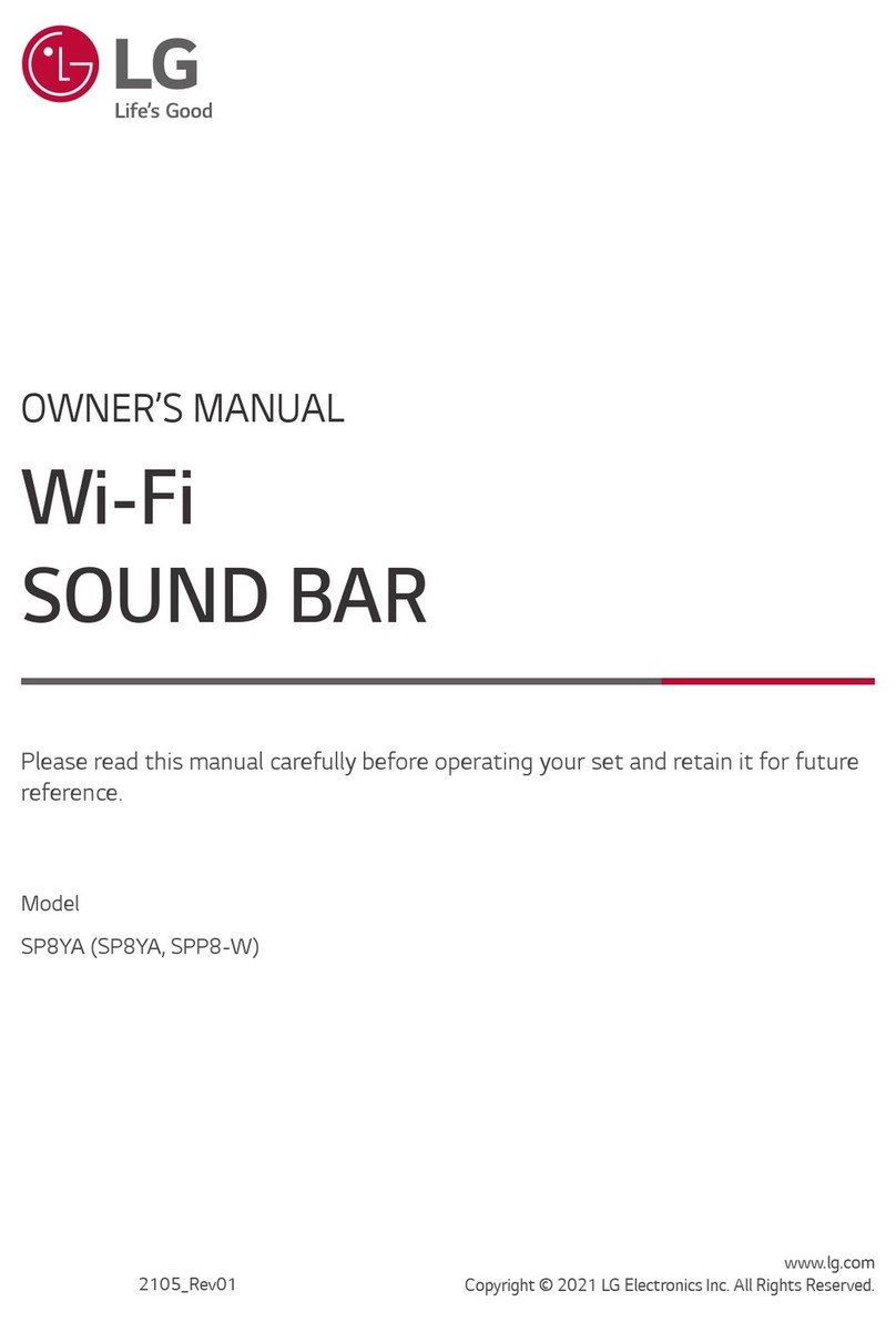 LG SP8YA User manual