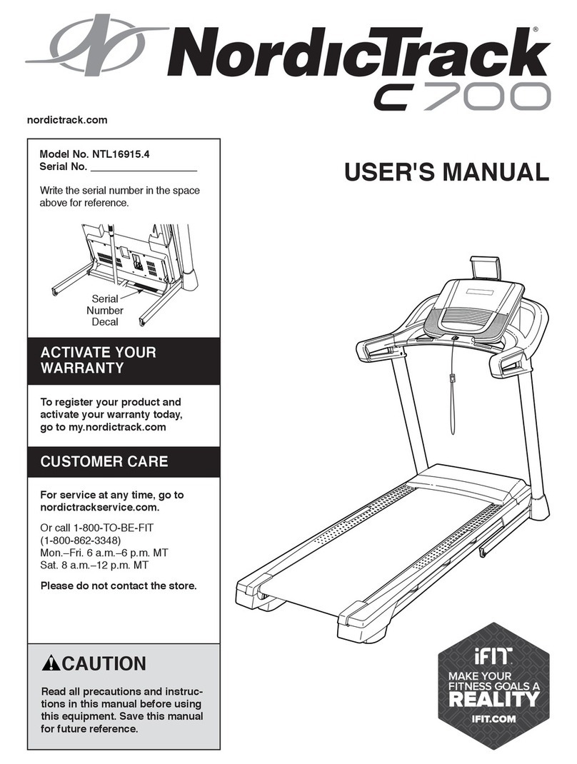NordicTrack NTL16915.4 user manual