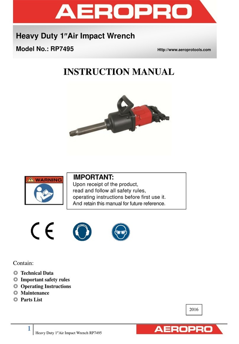 Aeropro RP7495 instruction manual
