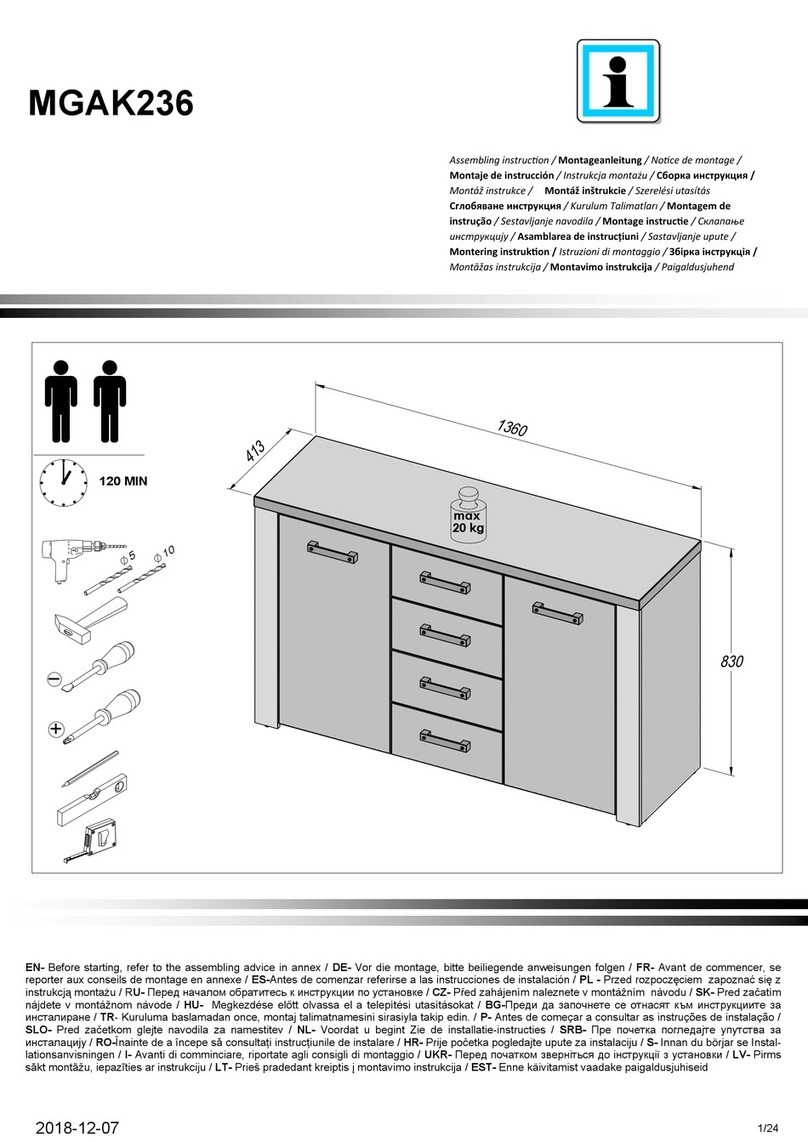 Z2 Magara MGAK236 Assembling Instruction