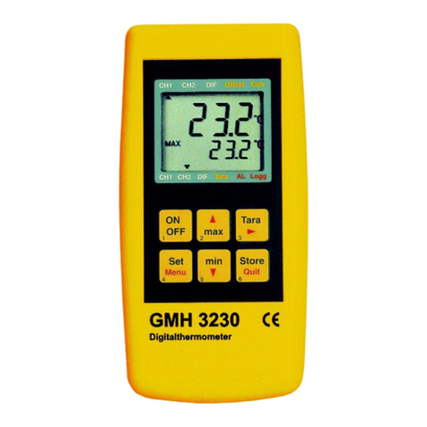 GREISINGER electronic GMH 3230 operating manual