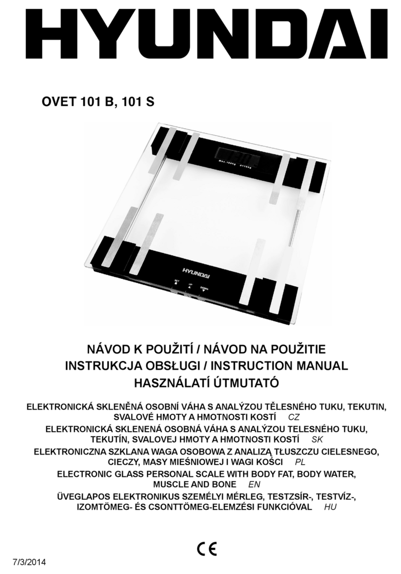 Hyundai OVET 101 B User manual