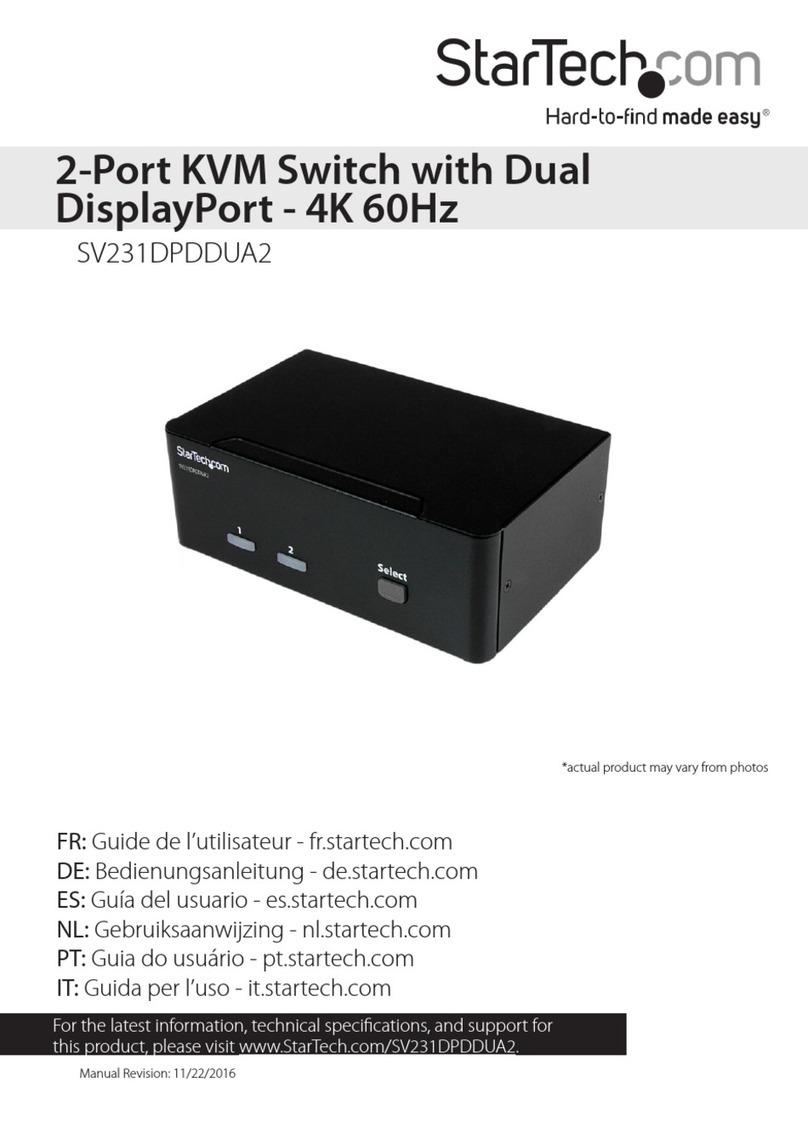 StarTech.com SV231DPDDUA2 User manual StarTech.com SV231DPDDUA2 User manual