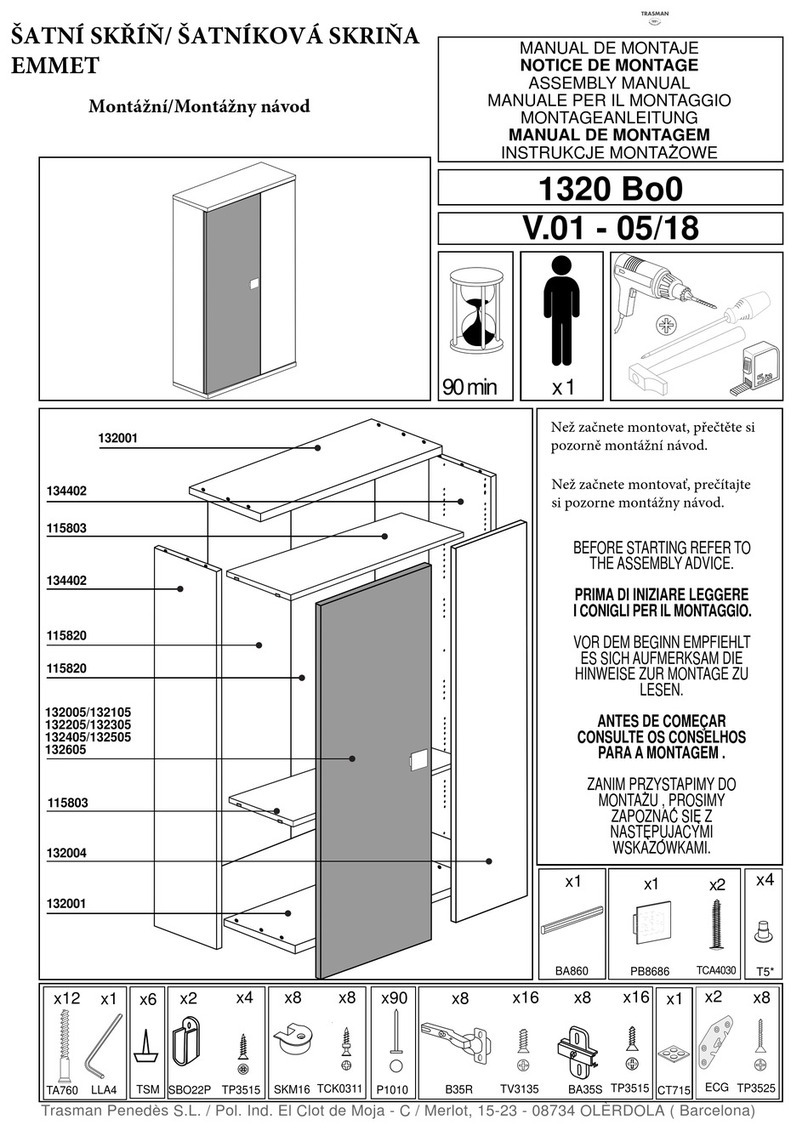 Trasman 1320 Bo0 Assembly manual