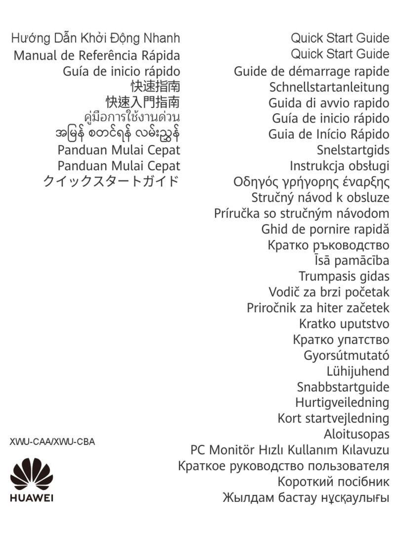 Huawei XWU-CBA User manual