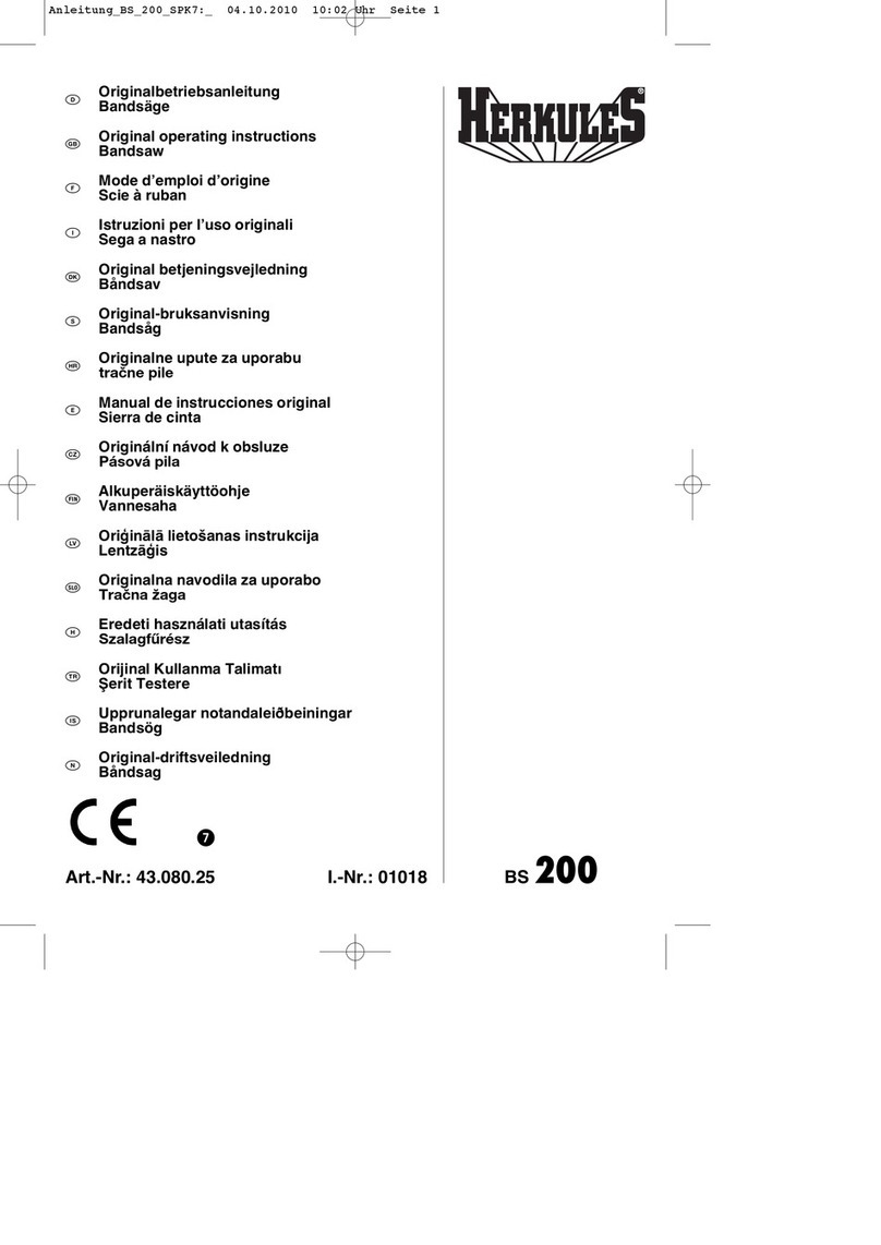 HERKULES BS 200 User manual