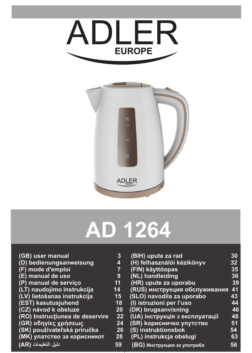 Adler Europe AD 1264 user manual