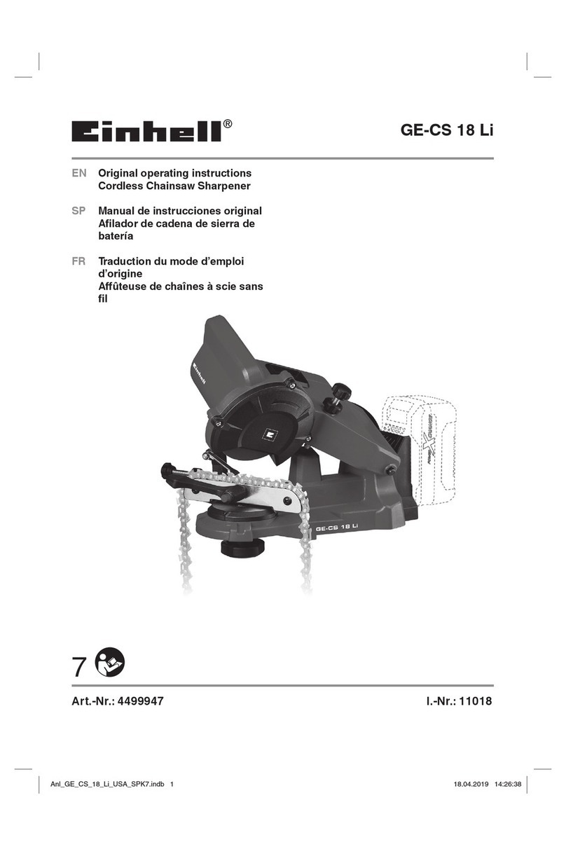 EINHELL GE-CS 18 Li User manual