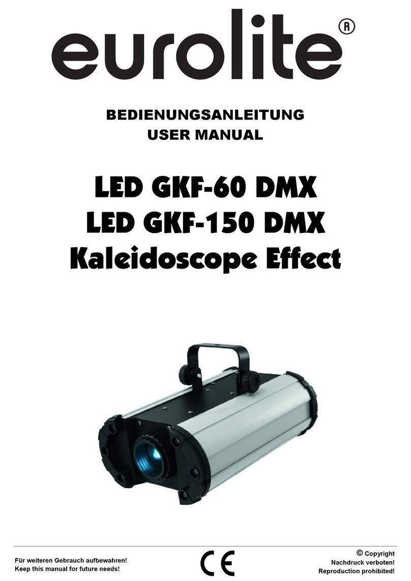 EuroLite LED GKF-60 DMX user manual