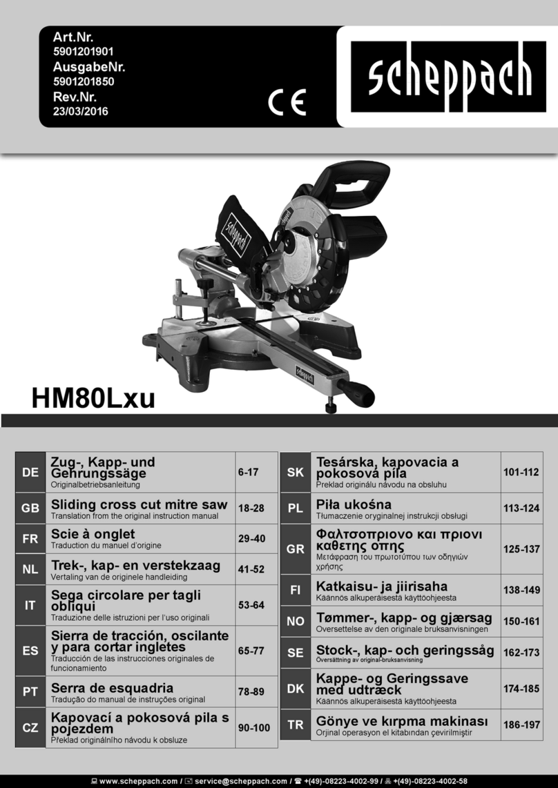Scheppach 5901201901 Assembly instructions