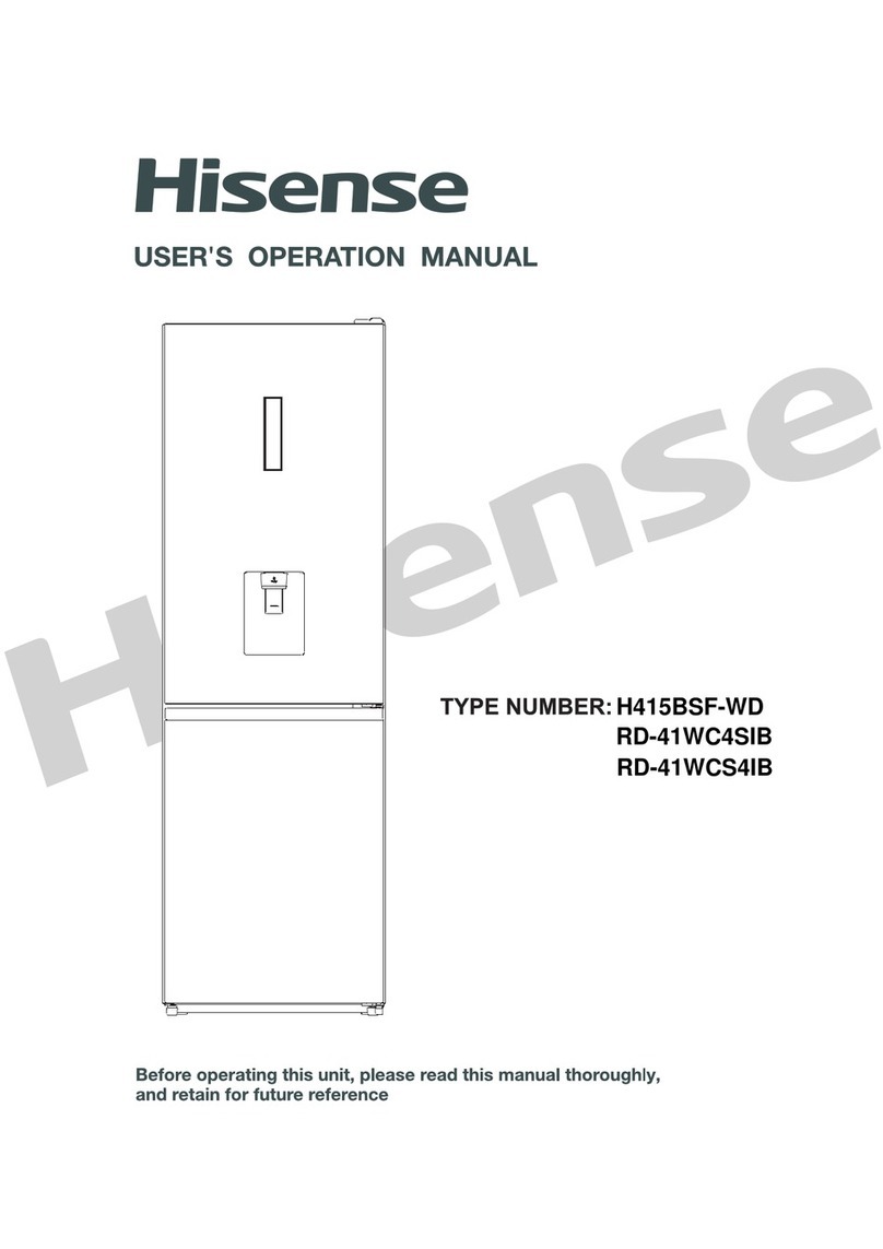Hisense H415BSF-WD Operation manual