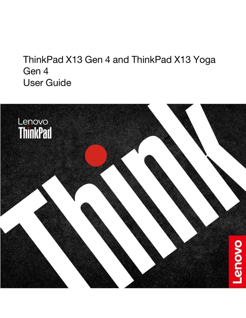 Lenovo ThinkPad X13 Gen 4 User manual