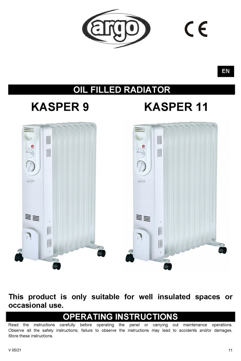 Argo KASPER 9 User manual