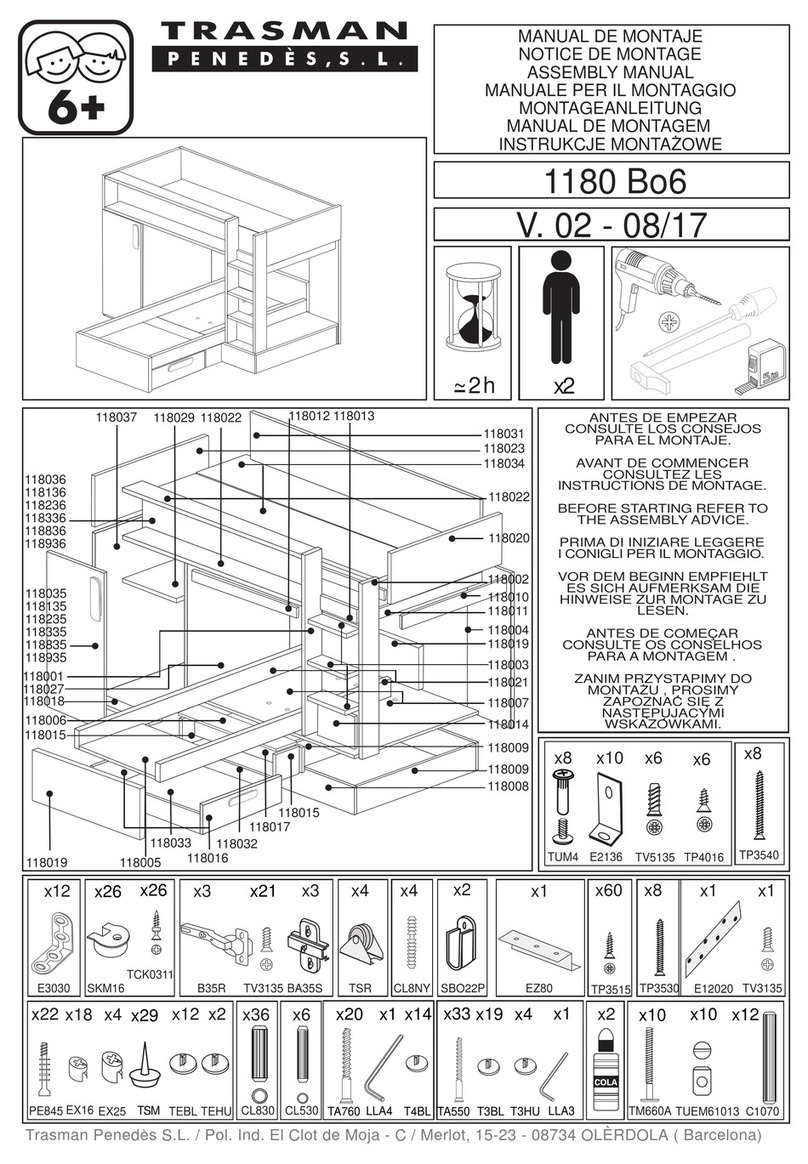 Trasman 1180 Bo6 Assembly manual