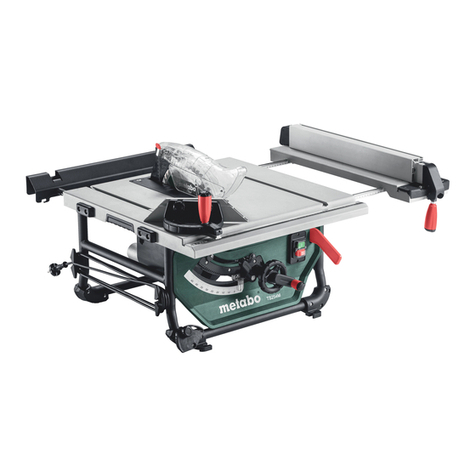 Metabo TS 254 M Original instructions