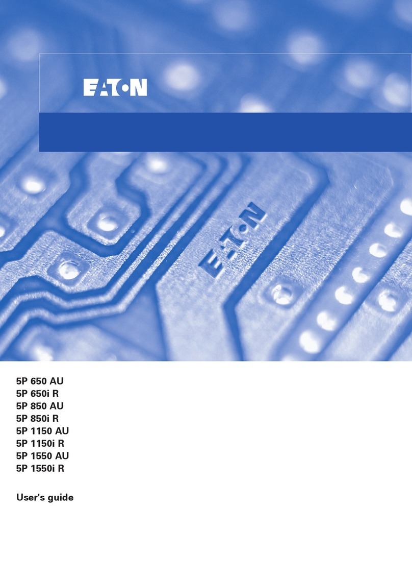 Eaton 5P 650 AU user guide
