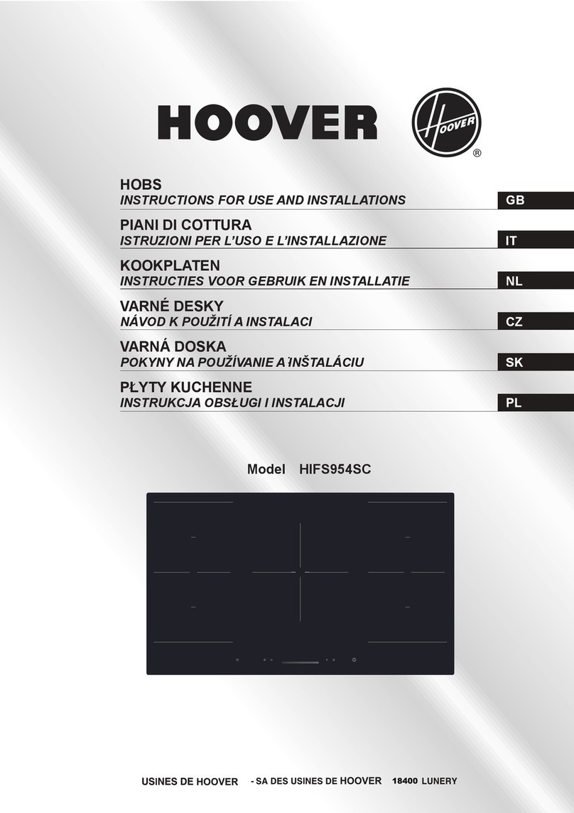 Hoover H-HOB 700 HIFS954SC Operation manual