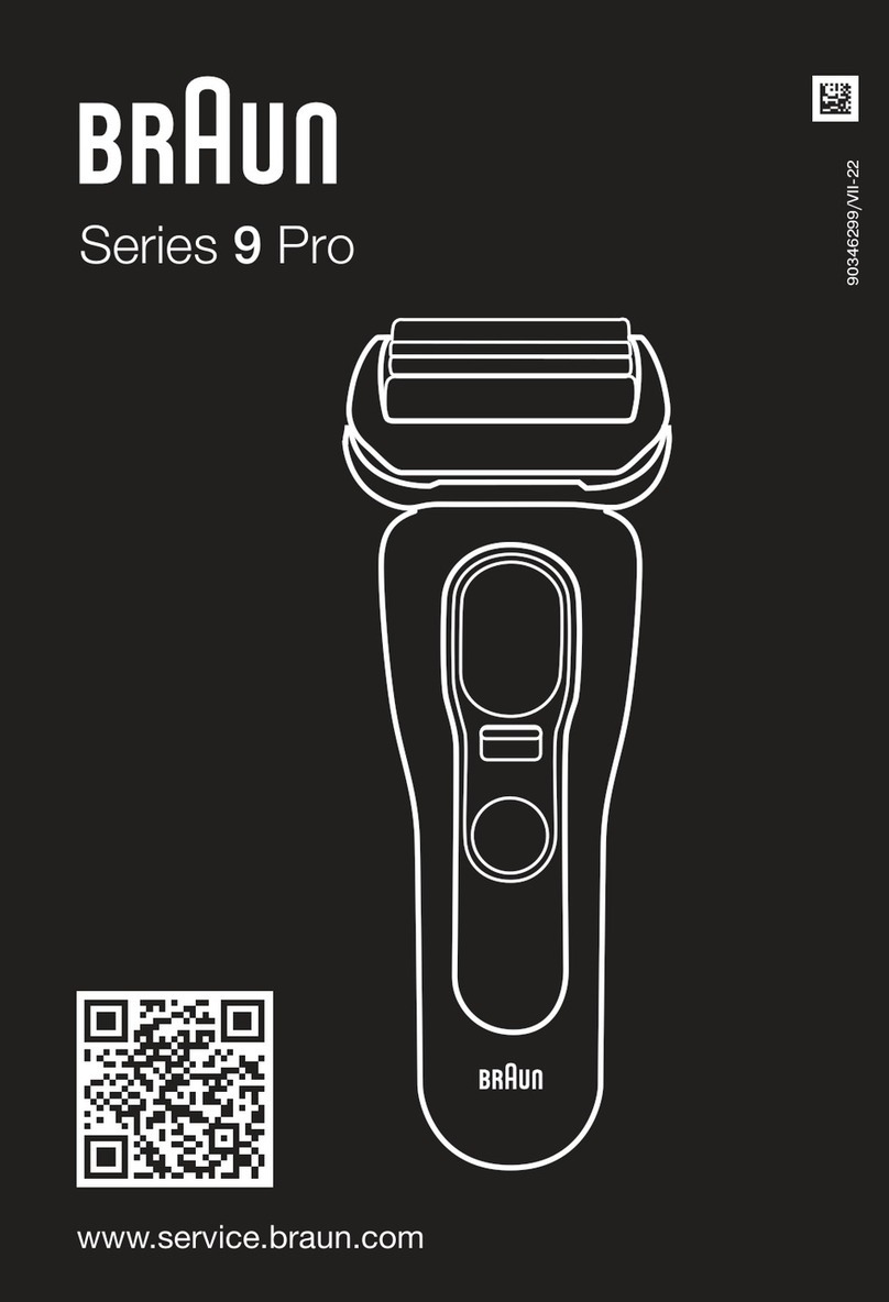 Braun 9415s User manual