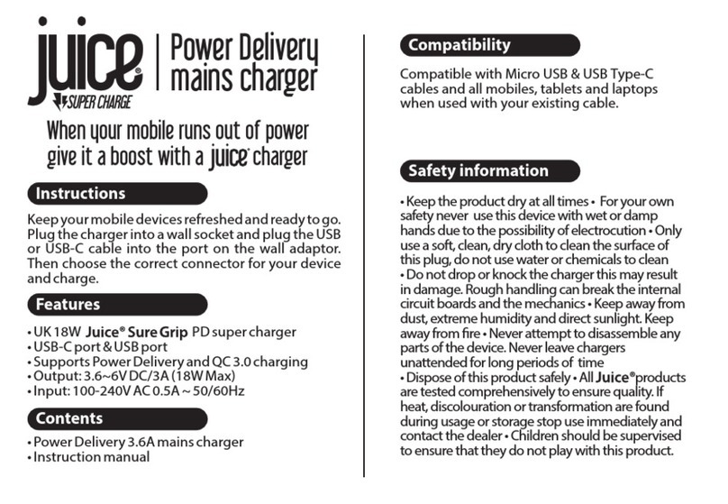 Juice JUI-MAINS-PD-PLUG-3.6A quick start guide