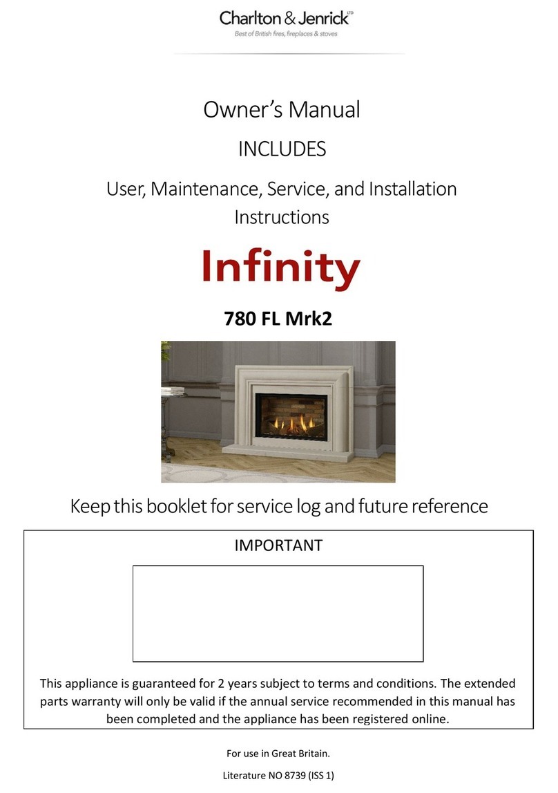 Charlton & Jenrick Infinity 780 FL Mrk2 owner's manual Charlton & Jenrick Infinity 780 FL Mrk2 owner's manual