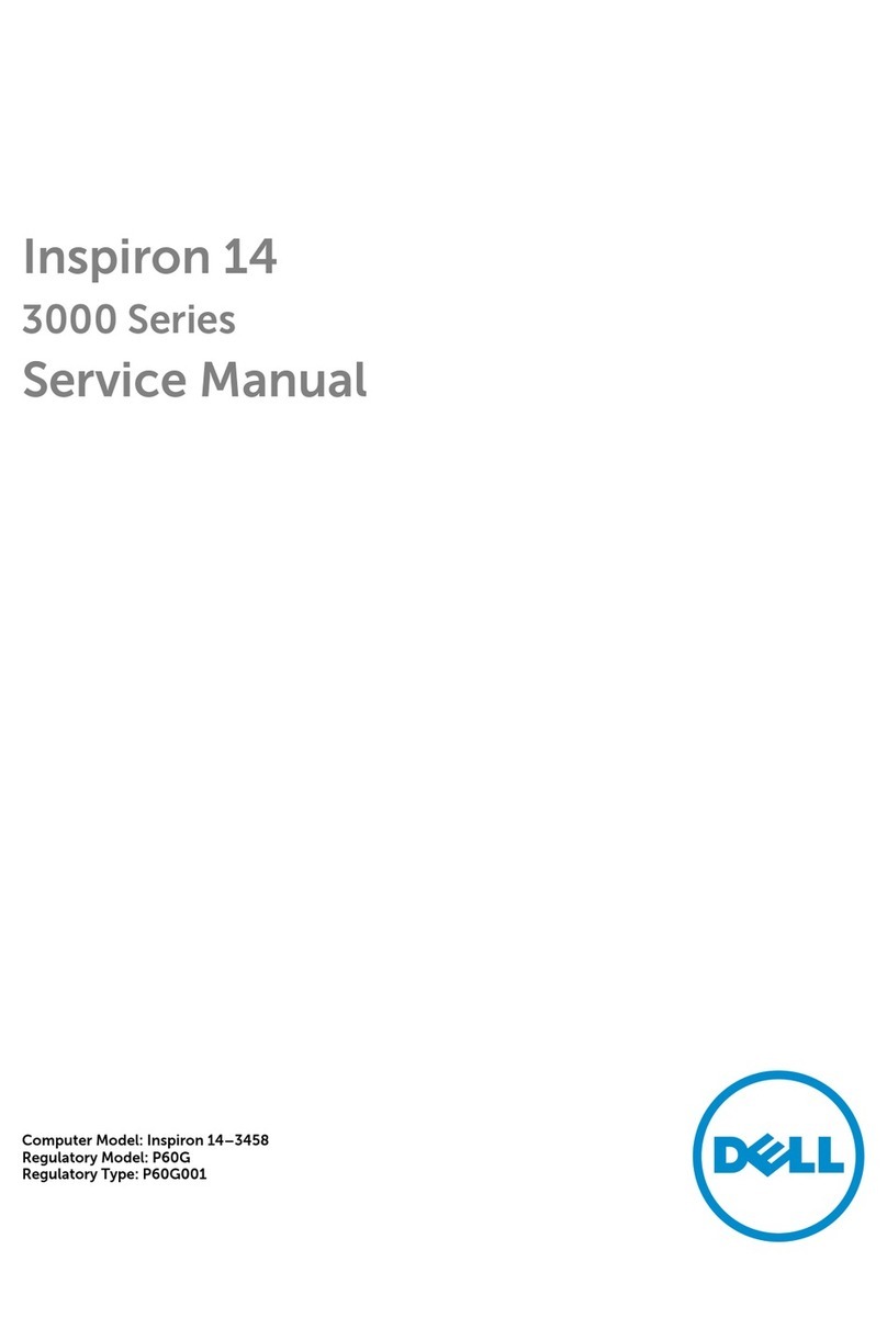 Dell Inspiron 14-3458 User manual