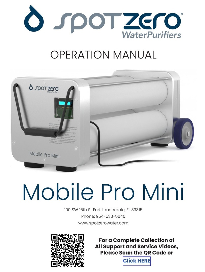 spotzero Mobile Pro Mini User manual